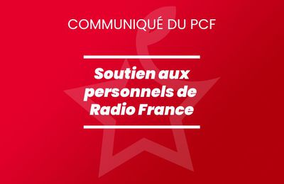 Liberté d'expression/Guillaume Meurice : Soutien aux personnels de Radio France