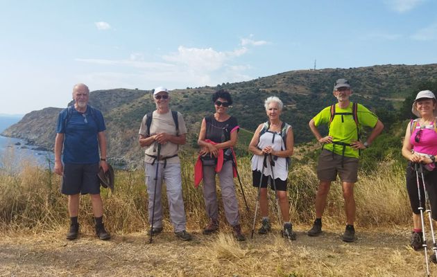 Banyuls Cerbère par le sentier littoral jeudi 30 Juin 2022