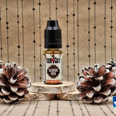 E-liquide de la semaine - Classic RY4 gamme Cirkus Authentic de chez Vincent dans les Vapes