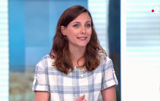 Justine Weyl JT 13H France 2 le 30.06.2018