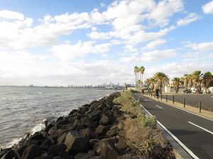 Retour à Melbourne. Objectif boulot (finalement trouvé en Tasmanie). Une ville en bord de mer c'est quand même pas mal. La rivière Yarra et les parcs ne gachent rien.