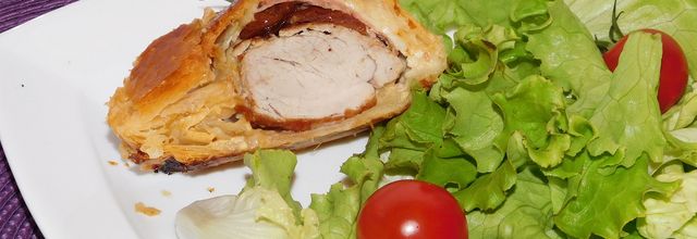 Filet mignon en croûte.