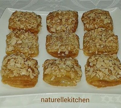 حلويات رمضان : رغيفات معسلين و معمرين باللوز