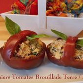 Paniers de Tomates, Brouillade Terre/Mer du Petit Bistro - Chez Mamigoz