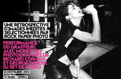 Madonna Rock Paper Photo Exhibition opens in Paris - November 14, 2012