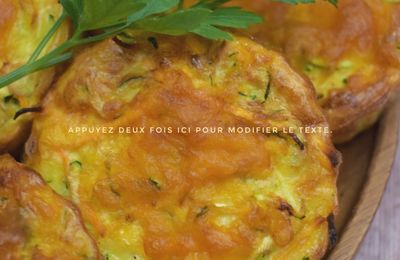 Galettes de légumes au four