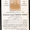 Signet funéraire de Ferdinand Hervé-Bazin (1847-1889)