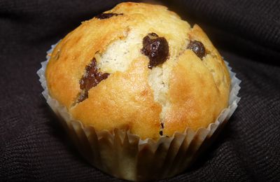 muffins pépites de chocolats