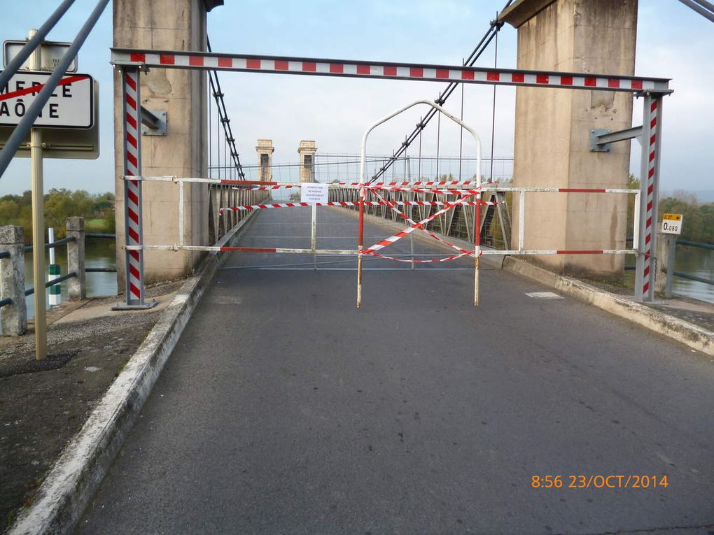 Montmerle Sur Saône : Pont Fermé Jusqu' à nouvel ordre(MAJ le 16Janv))