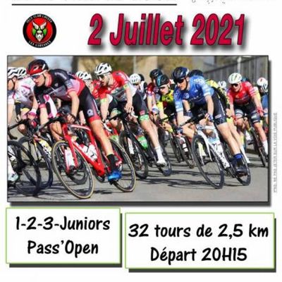 Petit Rappel : Critérium de Lucé (28) ce vendredi en 1, 2, 3, J et PC Open