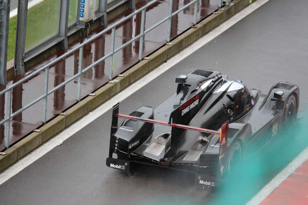 Private testing Porsche LMP1 at Spa