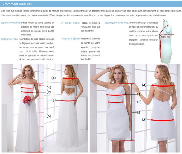 Comment mesurer votre taille pour commander votre robe de mariée en ligne