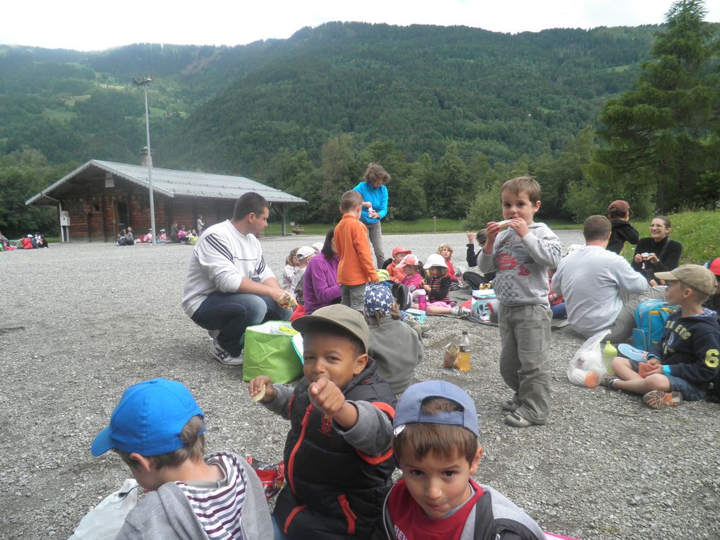 Voyage scolaire 2013 à Beaufort dont la base de loisirs de Marcôt