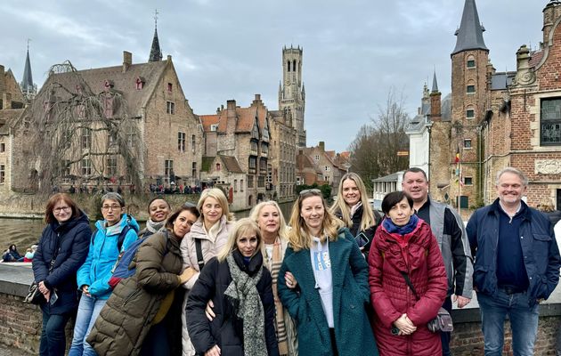 FR24Co CAE HERITAGE Visit to Bruges « the Venice of the North »