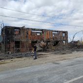 Bilanțul dezastrului de la Crevedia: 5 morți, 54 de răniți, 6 clădiri arse de flăcări, 77 de clădiri afectate de suflul exploziilor, clădirea stației GPL distrusă