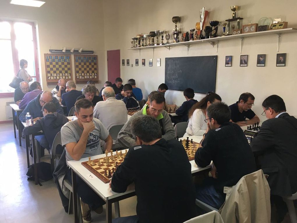 Échecs Interclubs : 1er week-end à Orange