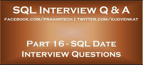 Ms Sql  Meeting Questions For Experienced