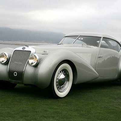 VOITURES DE LEGENDE (811) : DELAGE  D8 120 S  POURTOUT AERO COUPE - 1937