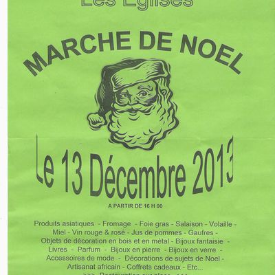 Marché de Noël à Saint Laurent les Eglises