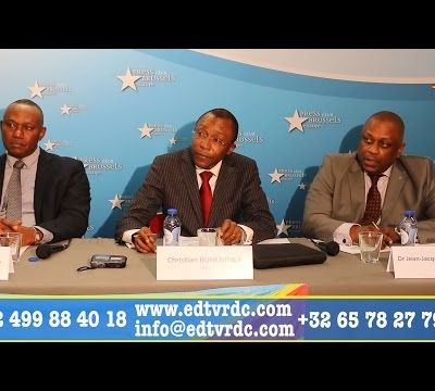 BRUXELLES: CONFERENCE DE PRESSE DE LA DYNAMIQUE DE L'OPPOSITION + G7