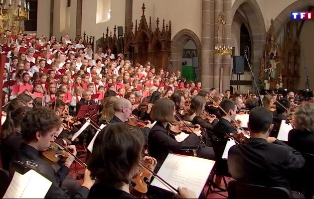 "Les musiciens du cœur", une chorale alsacienne, chantent pour illuminer les fêtes