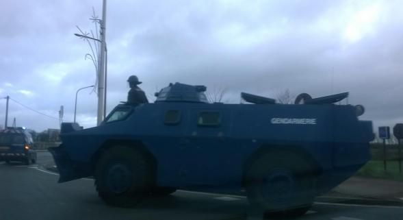 L’arrivée de trois blindés coïncide avec la recrudescence d’assauts sur la rocade portuaire calaisienne ou sur l’autoroute A16.