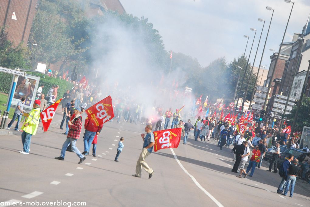 Album - Manifestation Retraites - mardi 7  septembre 2010 - Amiens