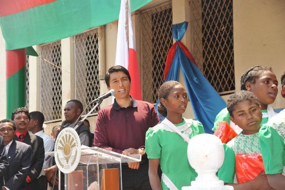 Vendredi 12 octobre 2012. Le Président Andry Rajoelina : première visite dans la Région Itasy (Soavinandriana, Analavory, Ampefy).