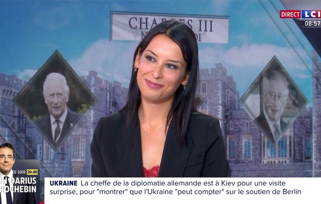 Lydie Harrouche Les Matins LCI Weekend le 10.09.2022