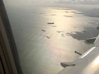 Images du vol et de l'arrivée au Panama. 