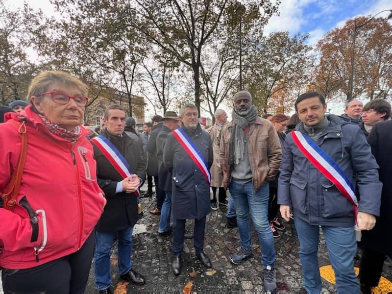 Unis contre le racisme et l'antisémitisme : Marche pour nos valeurs françaises