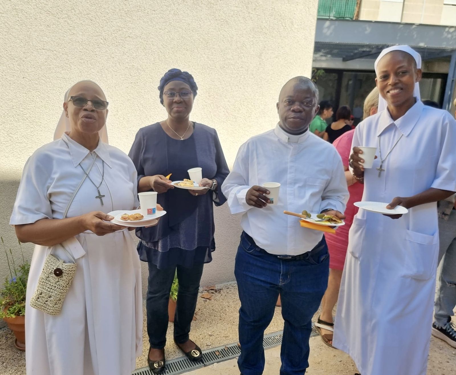 En la fête de Saint François, les paroissiens étaient nombreux à participer à la Table ouverte.