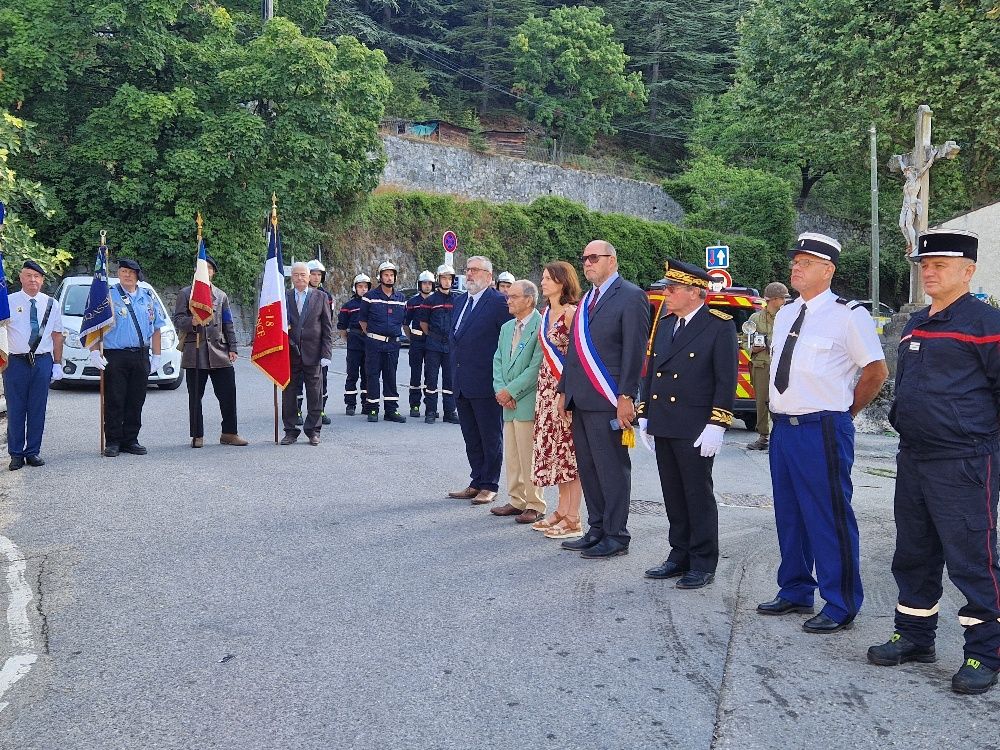 Castellane la libération du village.