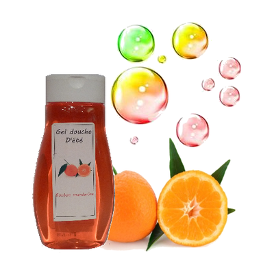 Gel douche de l'été "Bonbon mandarine"