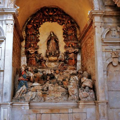 Chapelle de Saint Bernard, Eglise du monastère d'Alcobaça (Portugal)