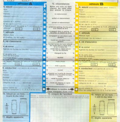 Macif constat amiable d accident automobile