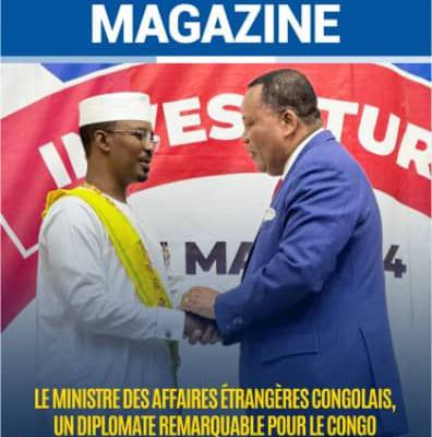 Tchad/Le ministre des affaires étrangères congolais, un diplomate remarquable pour le Congo à l'investiture de Mahamat Idriss deby Itno. 