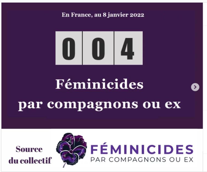 56  EME  FEMINICIDES DEPUIS  LE  DEBUT  DE L ANNEE  2022 