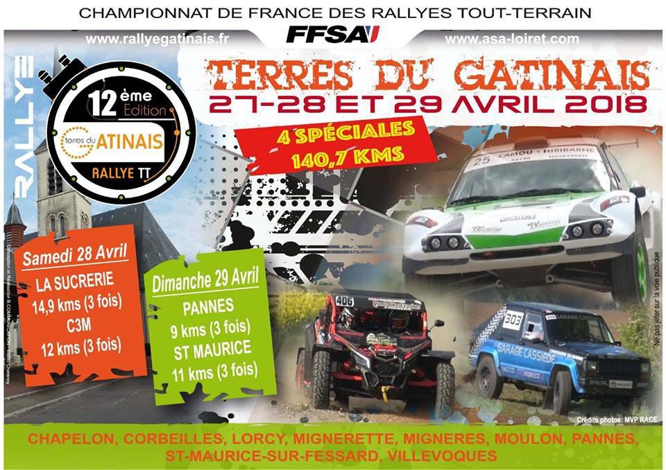 Rallye Terre du Gâtinais 2018