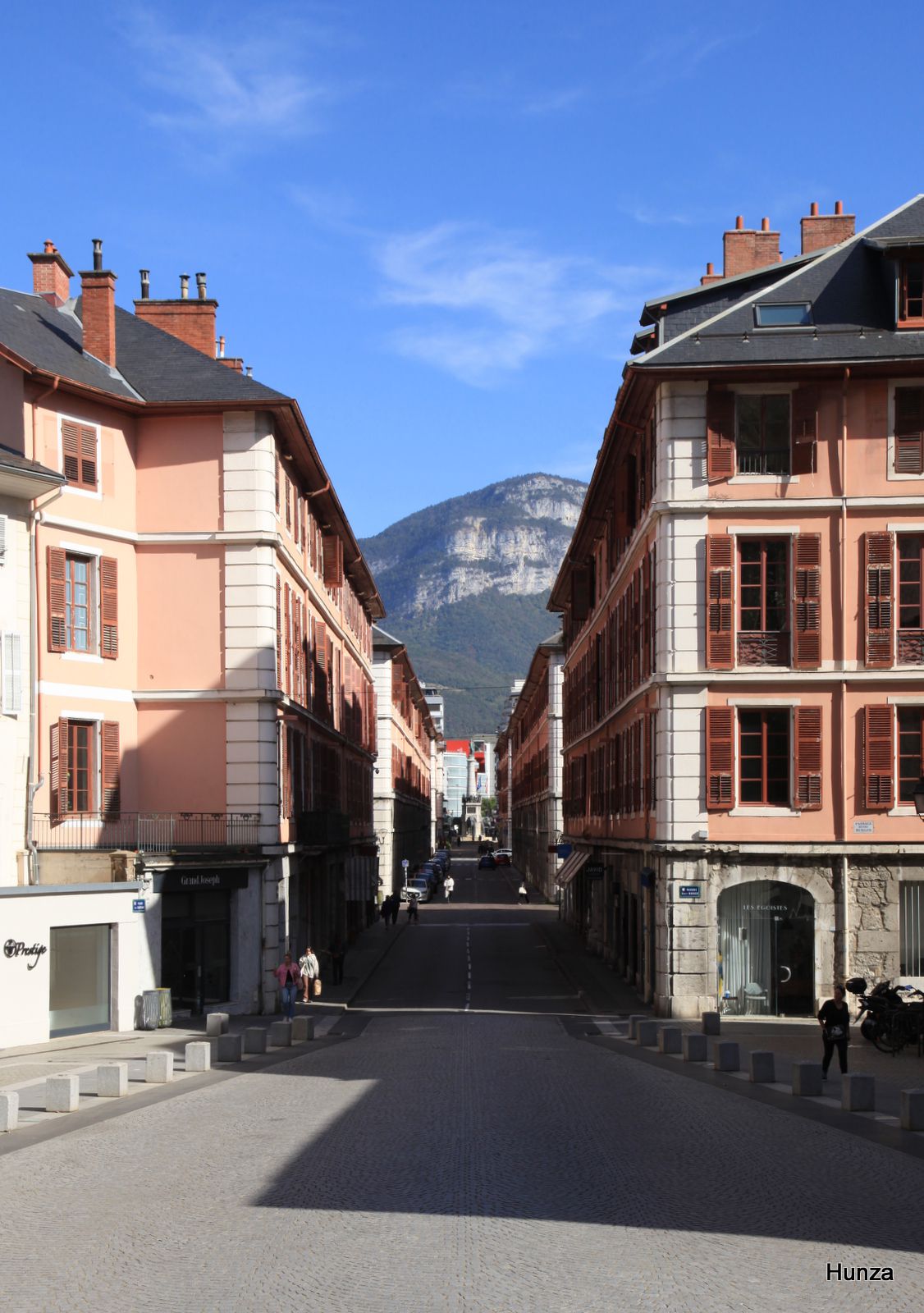 Rue de Boigne à Chambéry
