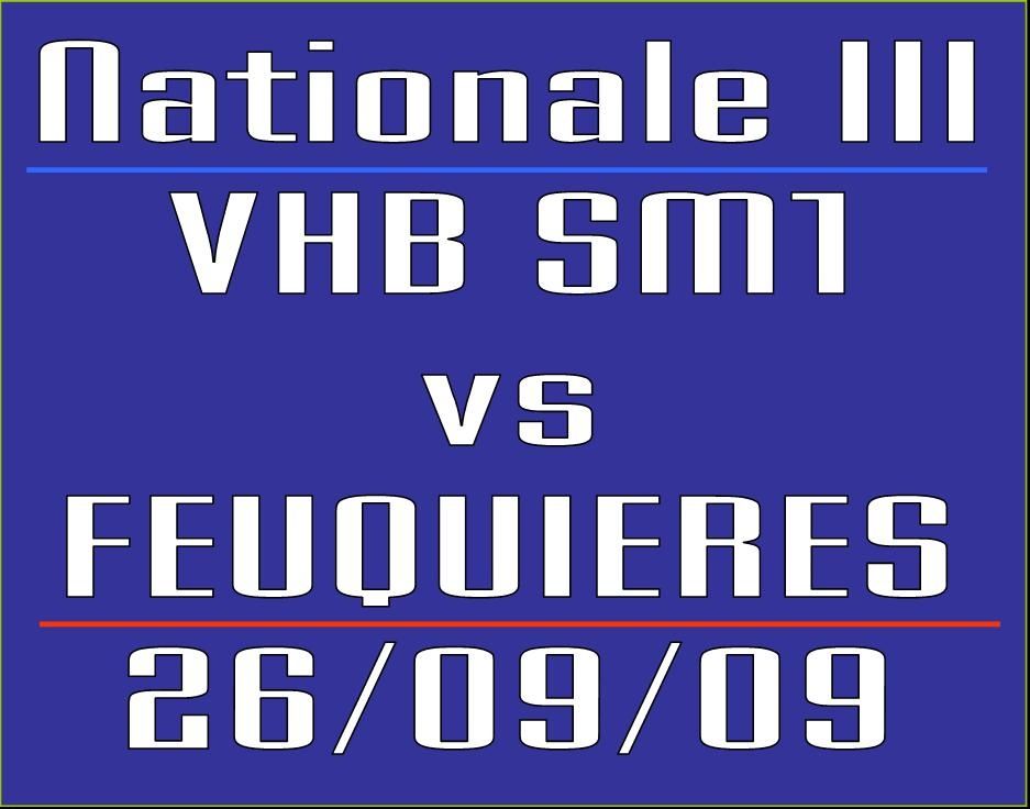 SM1 vs FEUQUIERES : 37-26