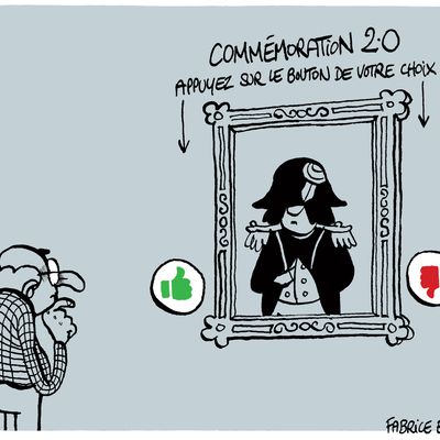 Humour de Fabrice Erre : " Faut-il commémorer Napoléon?"