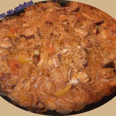 Recette: Emincés de poulet et riz au paprika