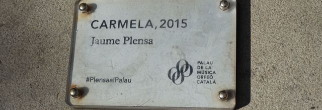 Espagne Barcelone / Palais de la Musique