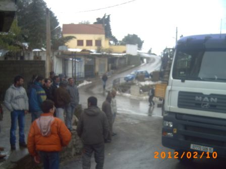 souvenir de la tempête de neige en février 2012 a Tifra