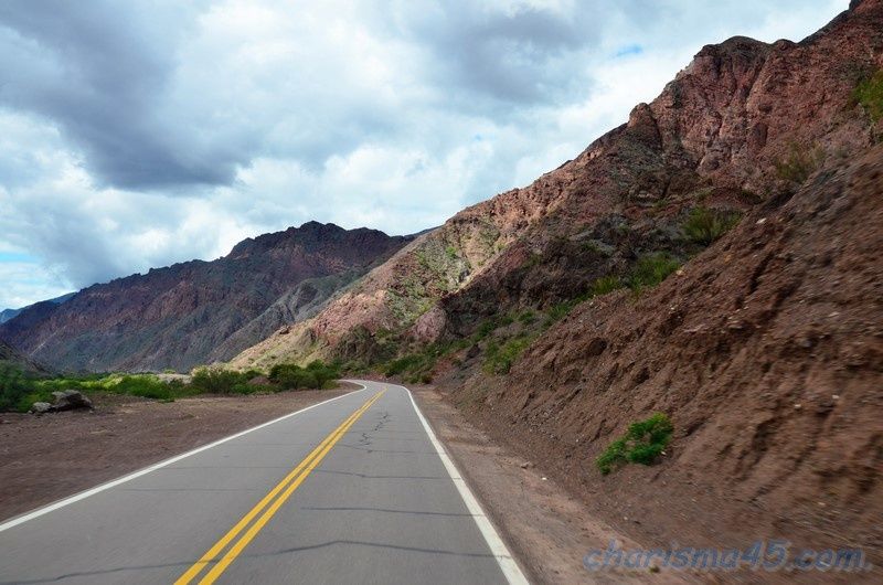 Quebrada de las Conchas, Argentine en camping-car