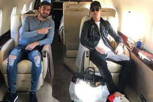 Real Madrid star flies private jet to business meeting