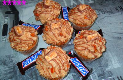 Cupcakes Snickers !