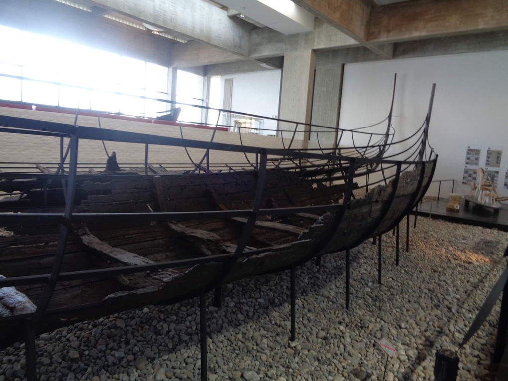 le muséé des bateaux vikings de Roskilde