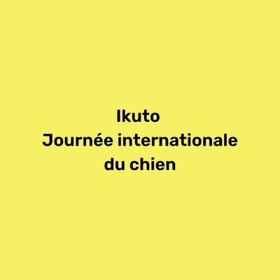 Journée internationale du chien